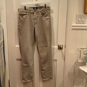 Mens Paige faded Iced taupe colored pants 32” waist, 30” length Federal